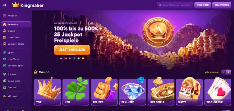 Kingmaker casino bonus - Il Giocatore di Re: Come Funzionano i Casino Online di Tipo Kingmaker in Italia