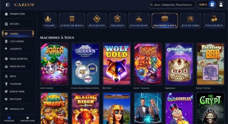 Cazeus application - Découvrez le Cazeus Casino en Ligne : une expérience de jeu unique en France